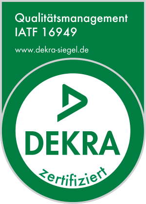 DEKRA IATF 16949 certified